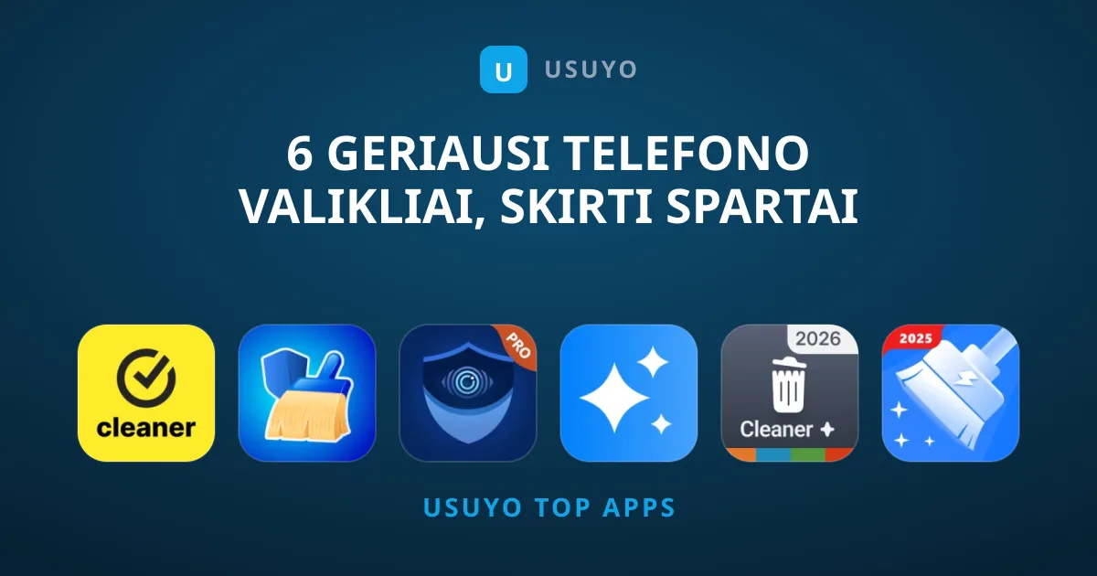 6 geriausi telefono valikliai, skirti spartai padidinti